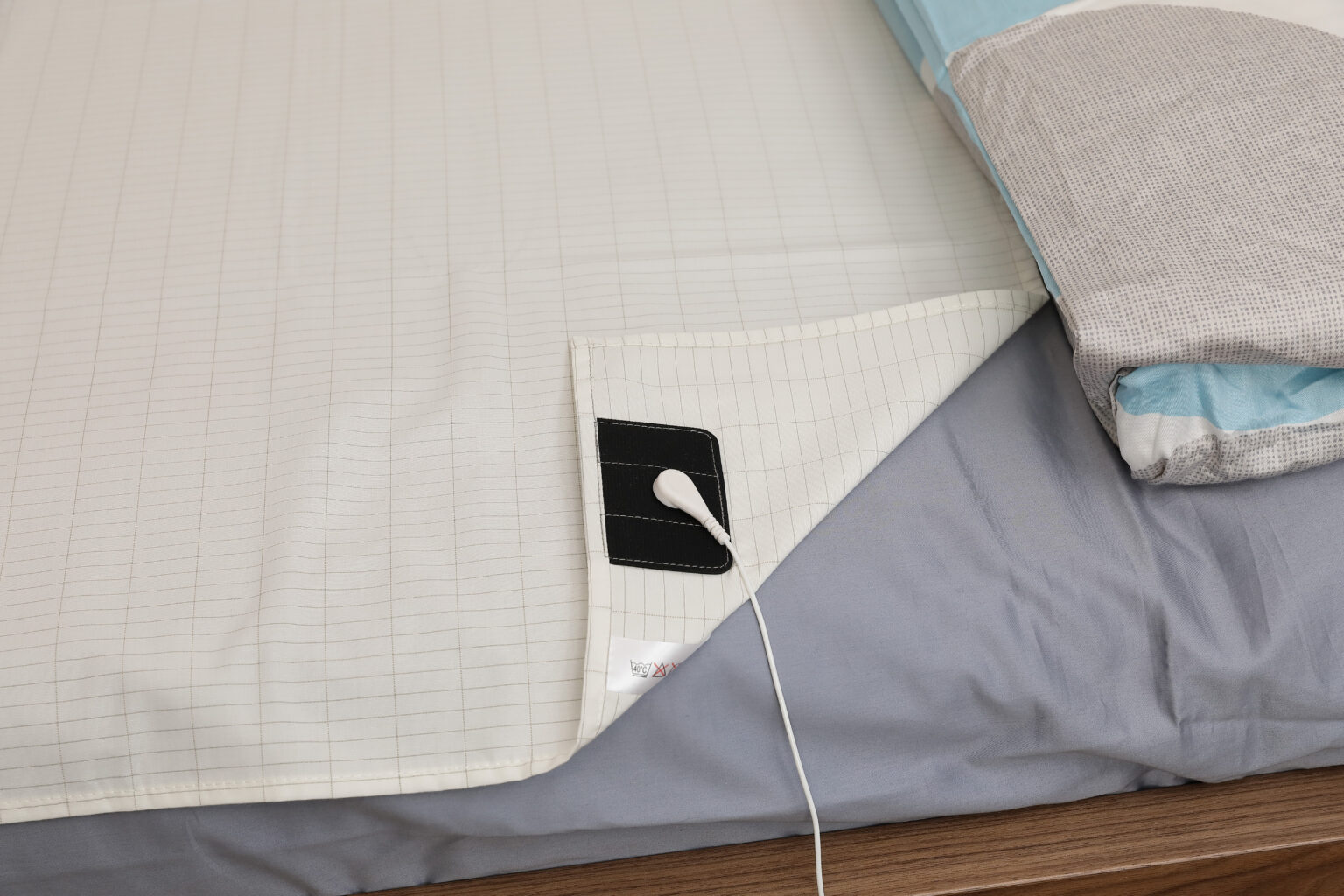 Draps de mise à la terre (coton bio/fils d