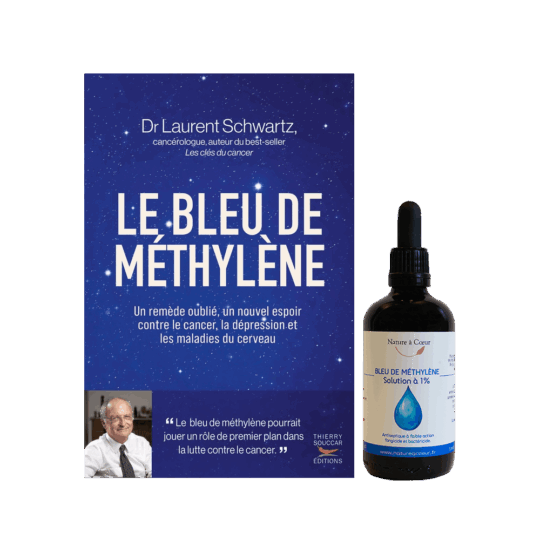 Bleu de Méthylène et livre du Dr Laurent Schwartz