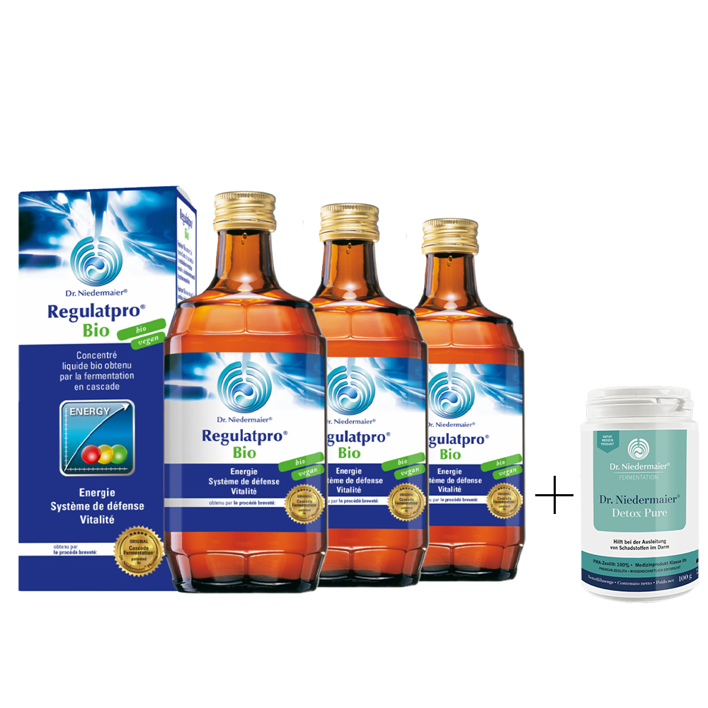 Offre détox d'automne 3 Regulatpro Bio + Zéolithe
