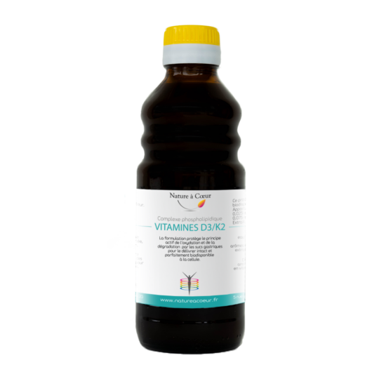 Vitamines D3/K2 liposomale liquide